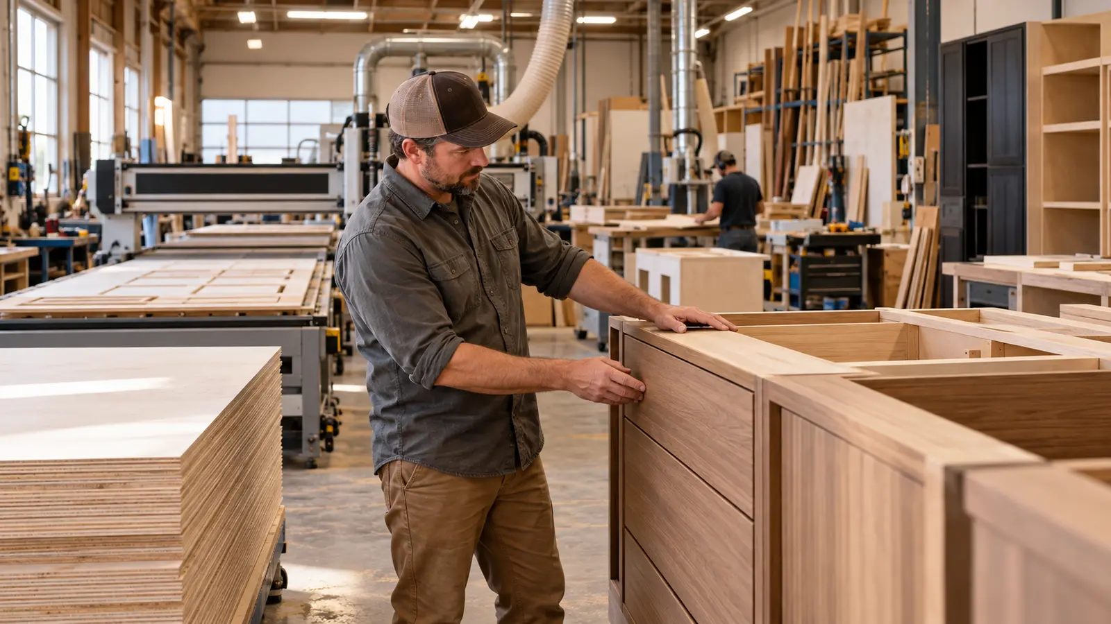 Cabinet Shops & Architectural Millwork Companies business owner exploring funding options