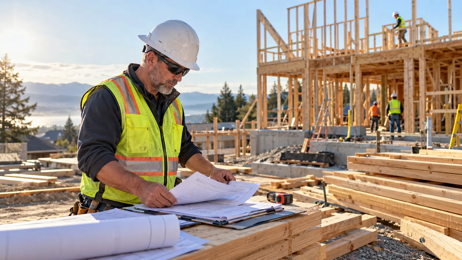 Construction business owner exploring funding options