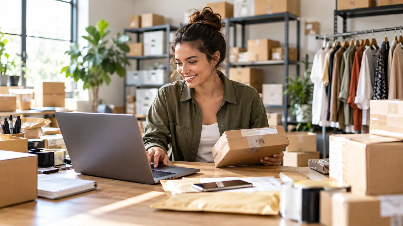 E-Commerce business owner exploring funding options