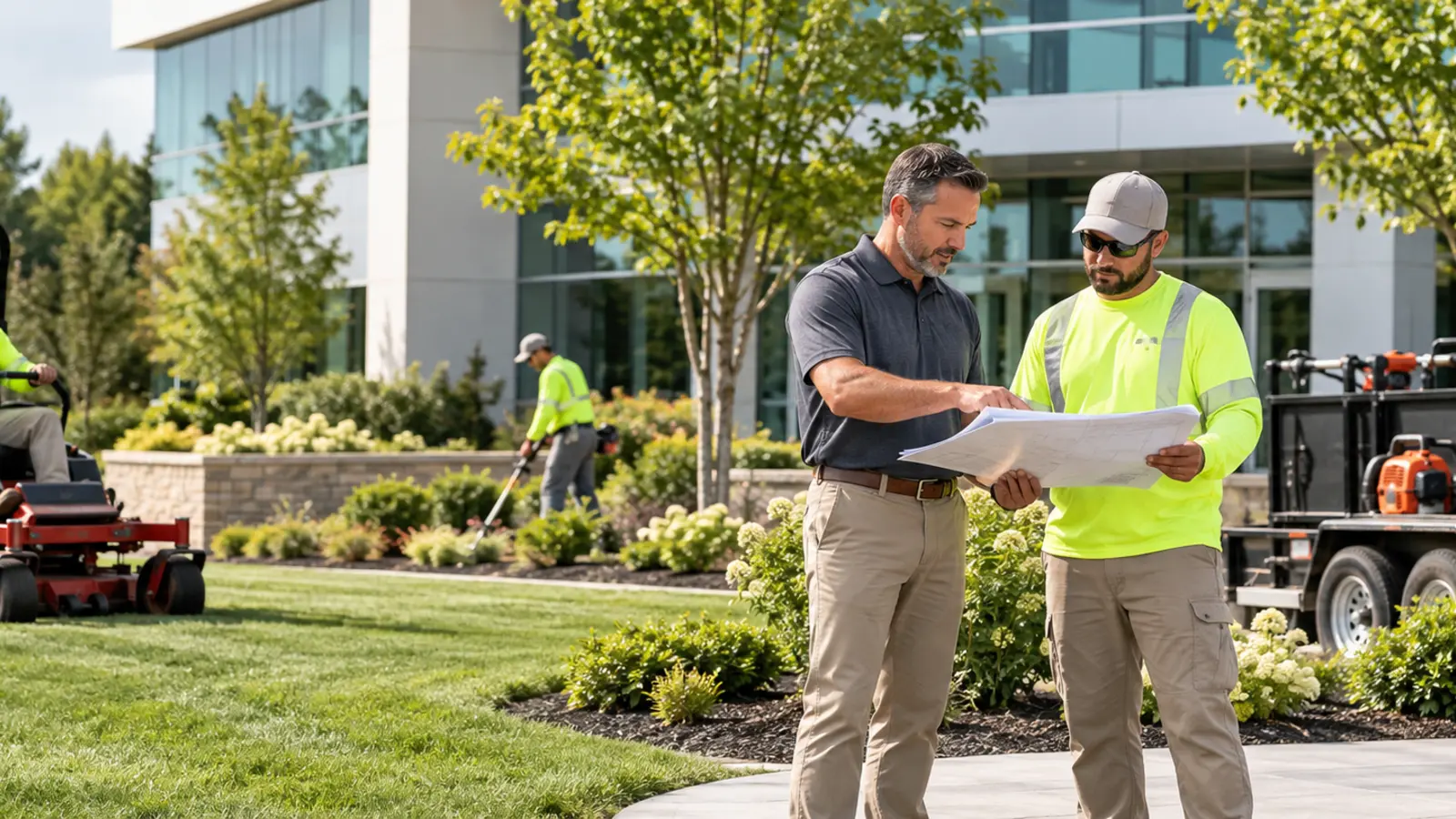 Landscaping Companies business owner exploring funding options