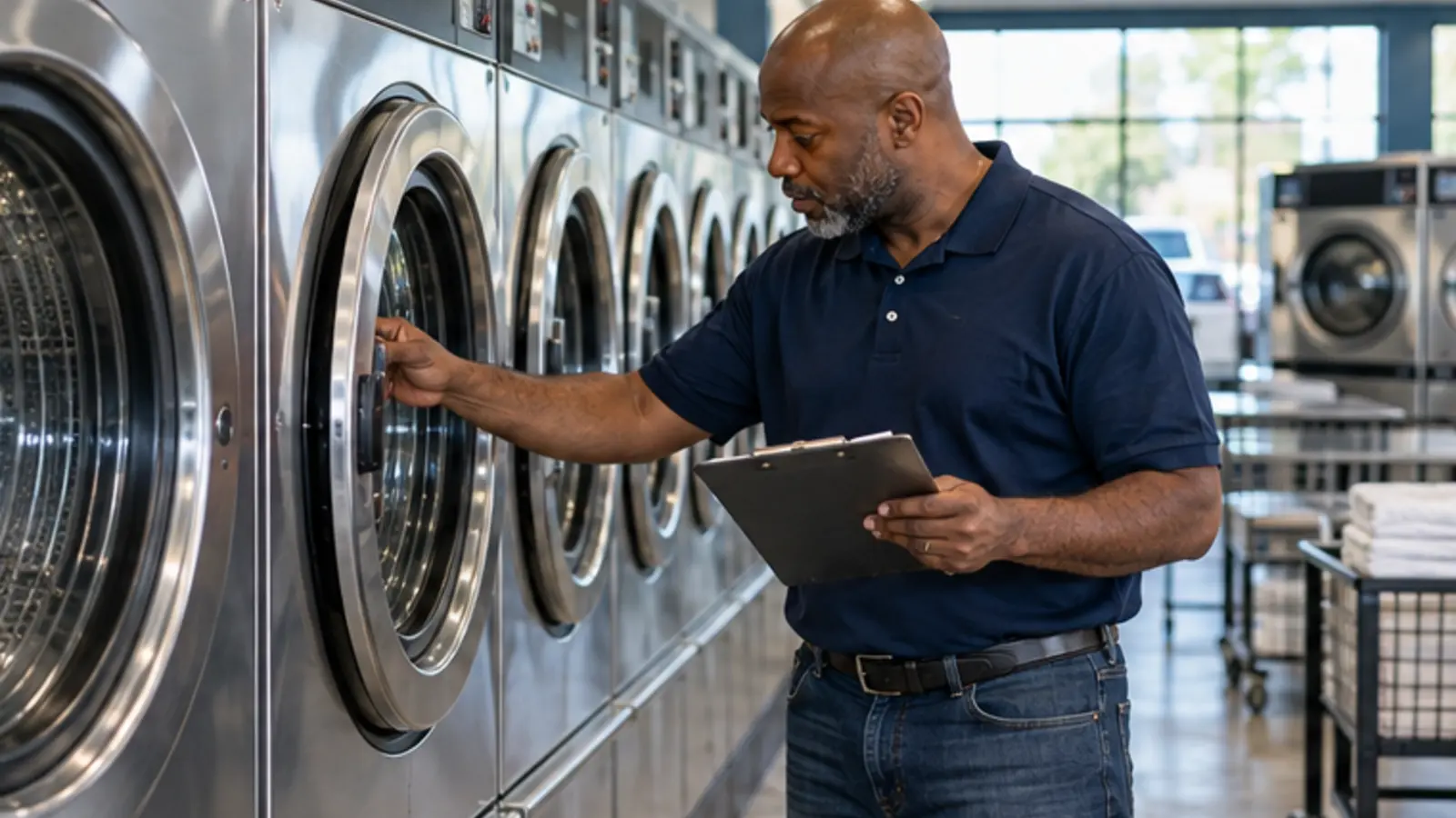Laundromats business owner exploring funding options