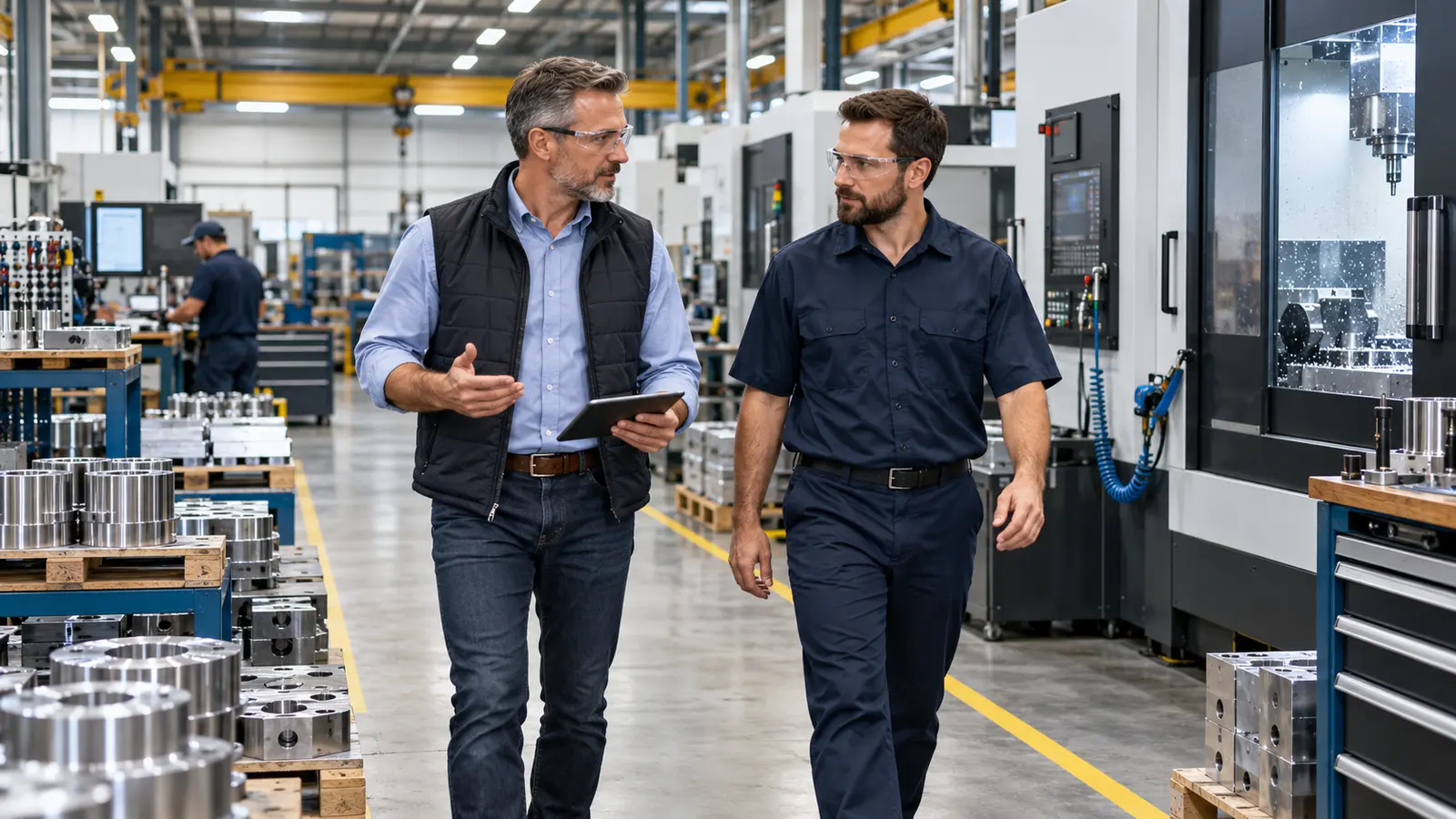 Manufacturing business owner exploring funding options